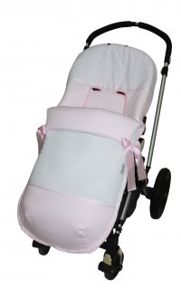 Don Algodón Saco Universal Animals Rosa para sillas de paseo de bebé
